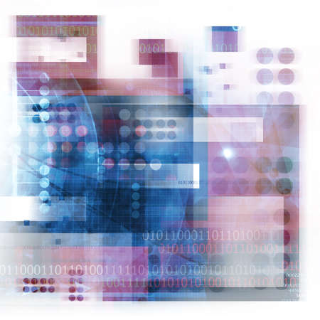 Abstract technology backgroundの写真素材