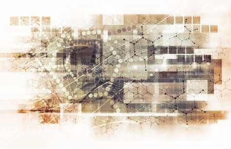Science Research as a Concept for Presentationの写真素材