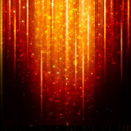 golden background with shiny lightsの写真素材