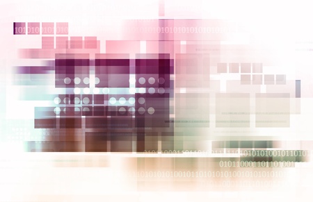 Source code technology backgroundの写真素材