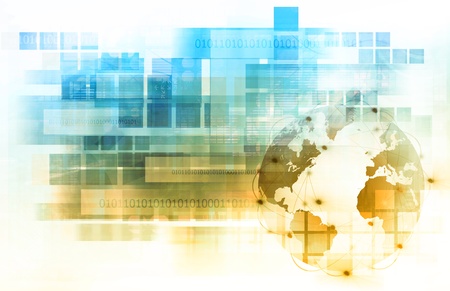 Abstract technology backgroundの写真素材