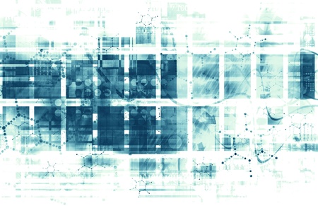 Science Research as a Concept for Presentationの写真素材