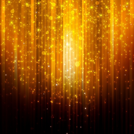 golden background with shiny  lightsの写真素材