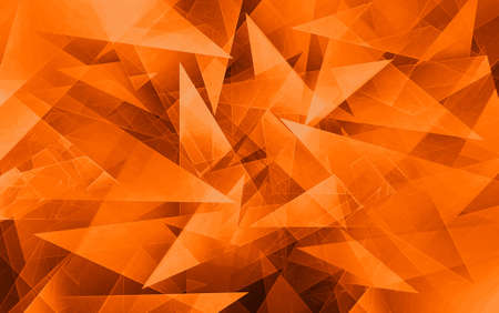 orange triangle background