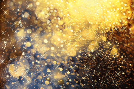 Abstract circular bokeh background of Christmaslightの写真素材