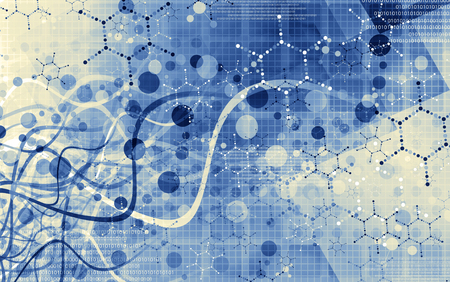 Science Research as a Concept for Presentationの写真素材
