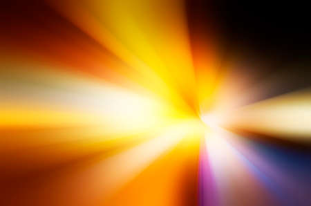 rays of colorful light