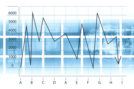  Arrow Graph Going Down の写真素材