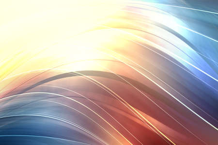 abstract warm curvesの写真素材