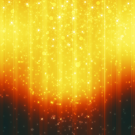 golden background with shiny  lightsの写真素材
