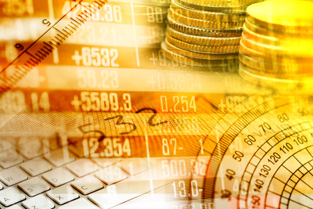 Finance data conceptの写真素材