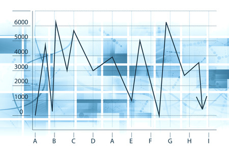  Arrow Graph Going Down の写真素材