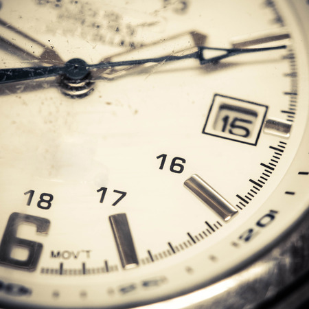 watch closeupの写真素材