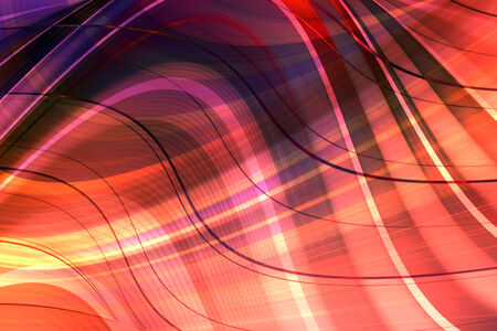 abstract stripes and lines on a dark backgroundの写真素材