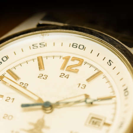 watch closeupの写真素材