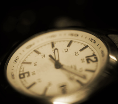 watch closeupの写真素材