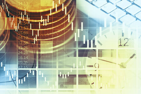 Finance data conceptの写真素材