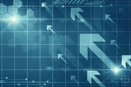 Abstract technology backgroundの写真素材