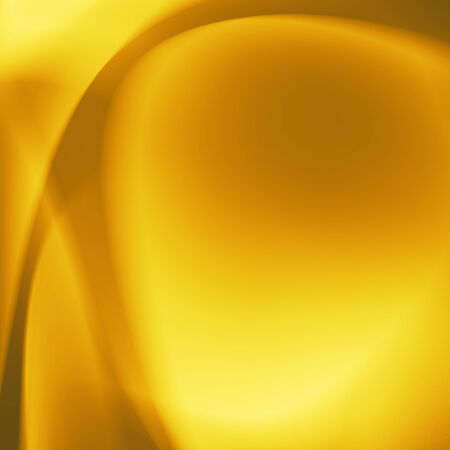 Orange and yellow background of abstract warm curvesの写真素材