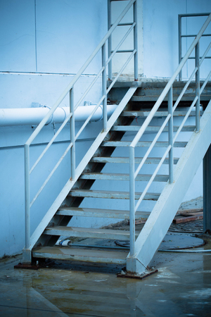 metal stairsの写真素材