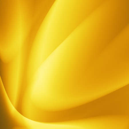 Orange and yellow background of abstract warm curvesの写真素材