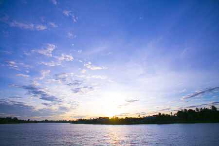 Burning Skies Night is Comingの写真素材