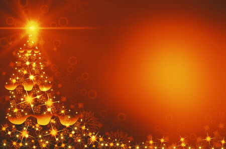 abstract Xmas backgroundの写真素材
