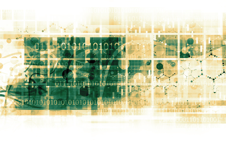 Science Research as a Concept for Presentationの写真素材
