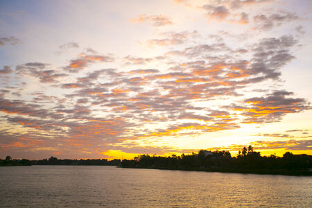 Burning Skies Night is Comingの写真素材