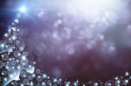 abstract  Xmas background with snowflakesの写真素材