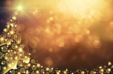 abstract  Xmas background with snowflakesの写真素材