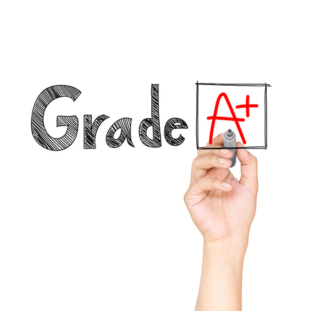 Hand drawn Education ratingの写真素材
