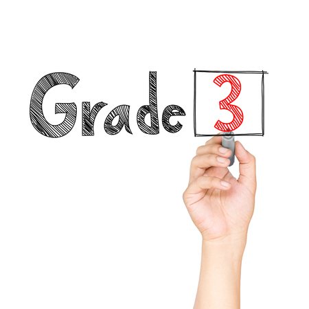 Hand drawn Education ratingの写真素材