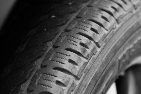  tires texture closeupの写真素材