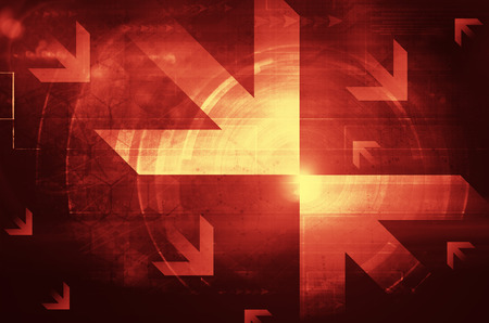 Abstract Arrowsの写真素材