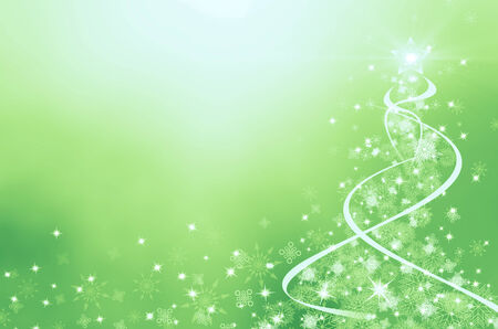 Winter christmas background with snowflakesの写真素材