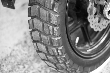 Motocross tyre- Detailsの写真素材