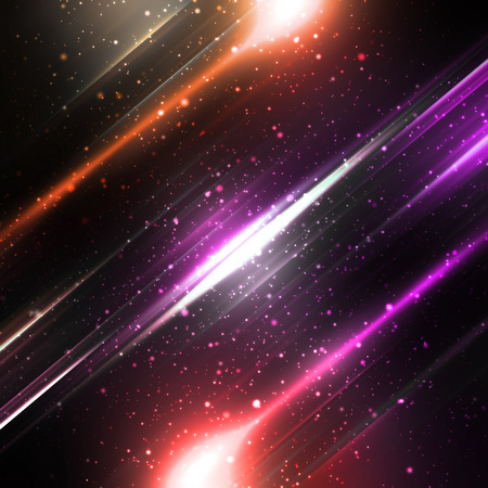 abstract lights backgroundの写真素材