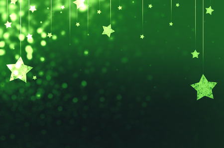 Winter christmas background with snowflakesの写真素材