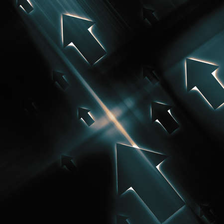 Abstract Arrowsの写真素材