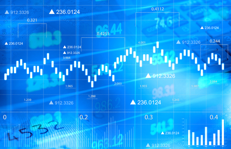 Finance data conceptの写真素材