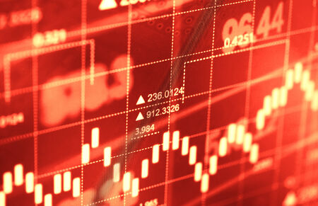 Finance data conceptの写真素材