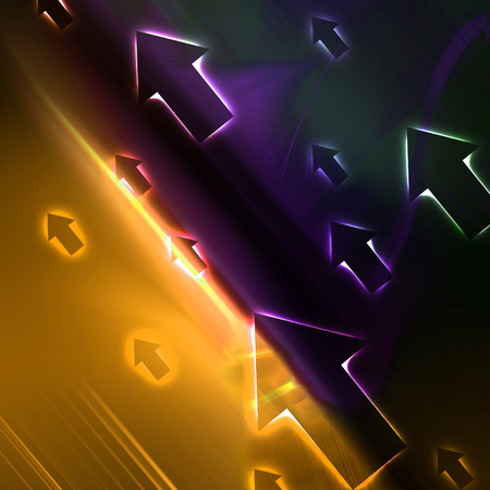 Abstract Arrowsの写真素材