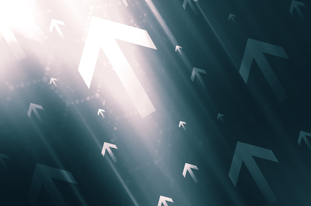 Abstract Arrowsの写真素材