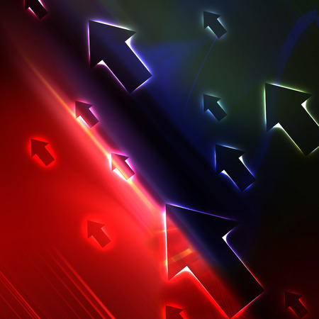 Abstract Arrowsの写真素材