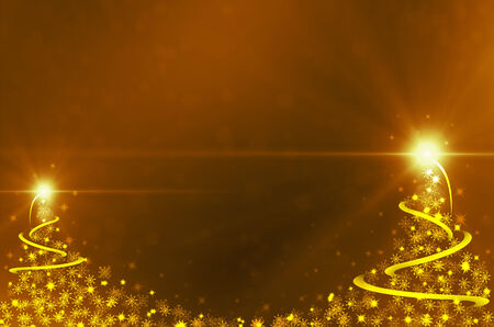 Winter christmas background with snowflakesの写真素材
