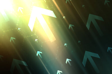 Abstract Arrowsの写真素材