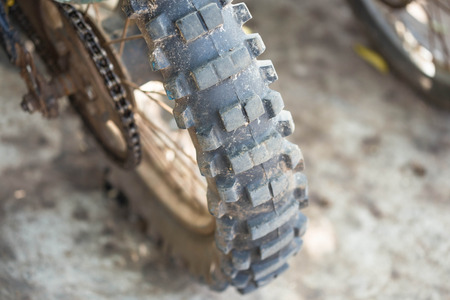 Motocross Bike - Detailsの写真素材