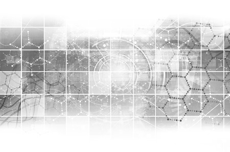 Science Research as a Concept for Presentationの写真素材