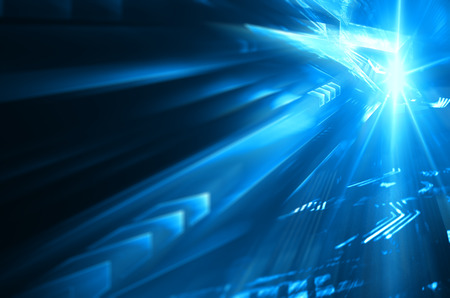Digital  background image with technologyの写真素材